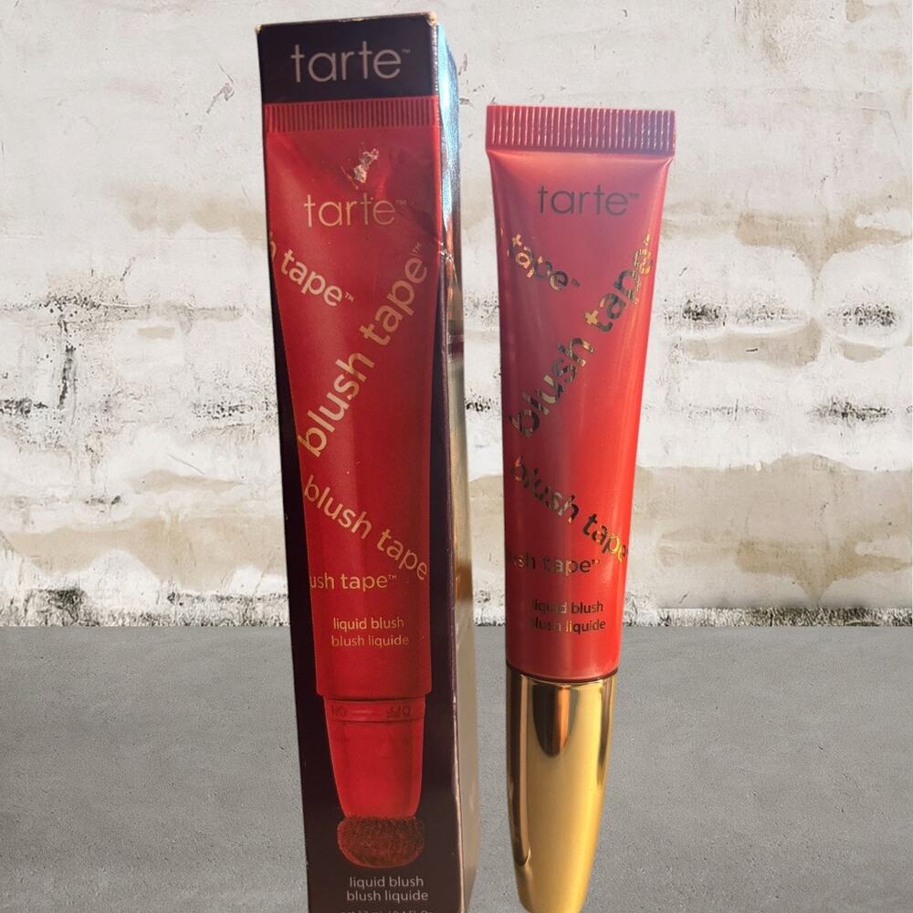 Tarte $36 Blush Tape Liquid Blush in Cherry NIB